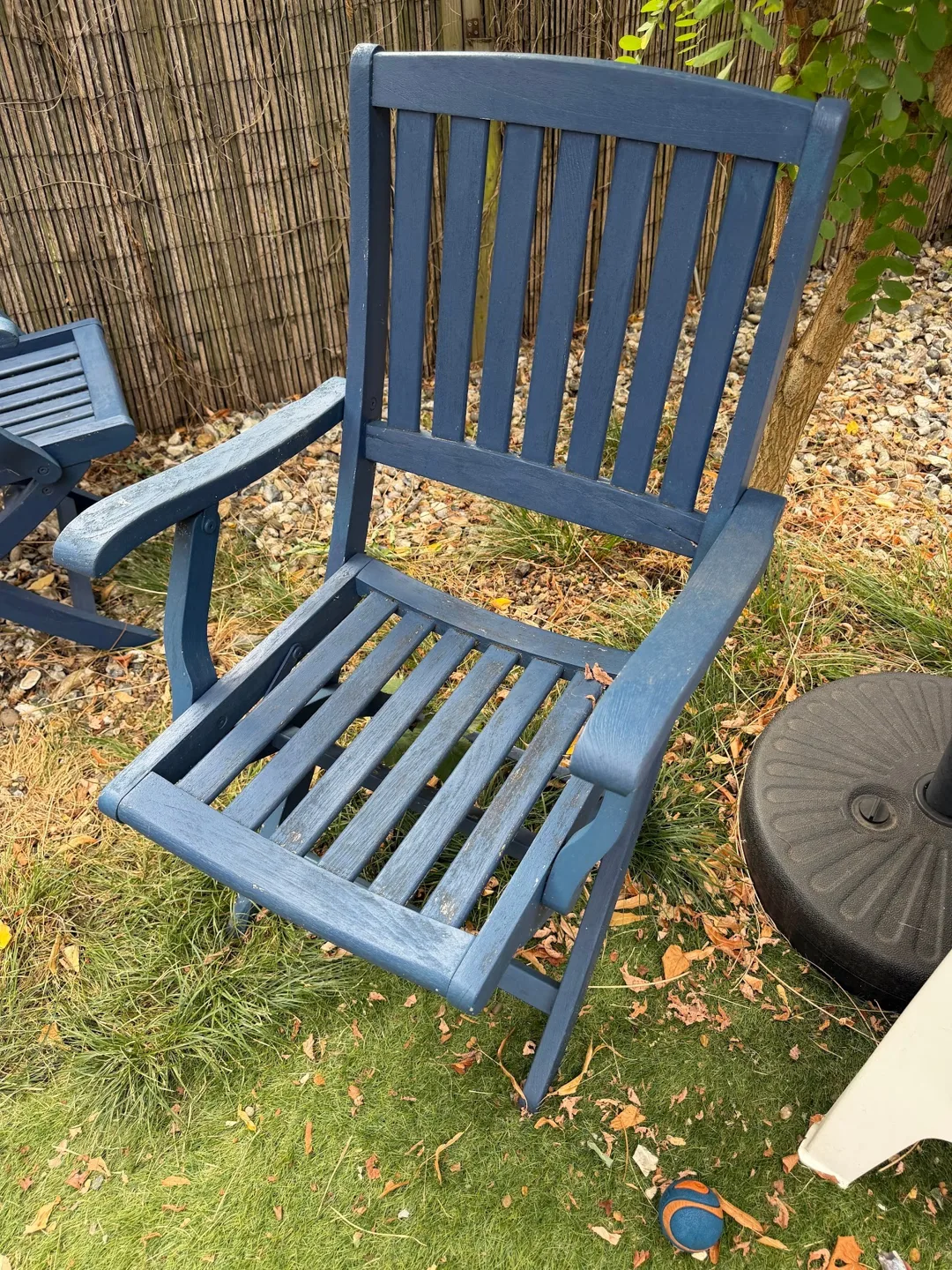 Outdoor chairs ×4